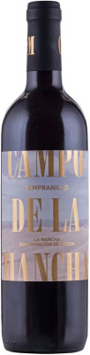 Вино Кампо Делия Ла Манча Темпранильо DO La Mancha Красное Сухое 7.5-12% 0.75л ИСПАНИЯ