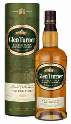 Виски ГЛЕН ТЕРНЕР Scotch Single Malt 40% 0.7л П/Упак: RUM CASK FINISH ШОТЛАНДИЯ