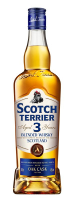 Виски СКОТЧ ТЕРЬЕР Scotch Blended 40% 0.5л ШОТЛАНДИЯ (розлив Россия)