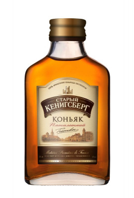Коньяк Старый Кенигсберг 5 лет 40% 0.1л : Альянс РОССИЯ
