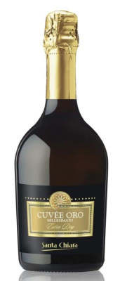 Санта Кьяра Кюве Оро Миллезимато EXTRA DRY DOC VENETO Вино Игристое Белое Сухое 11% 0.75л ИТАЛИЯ